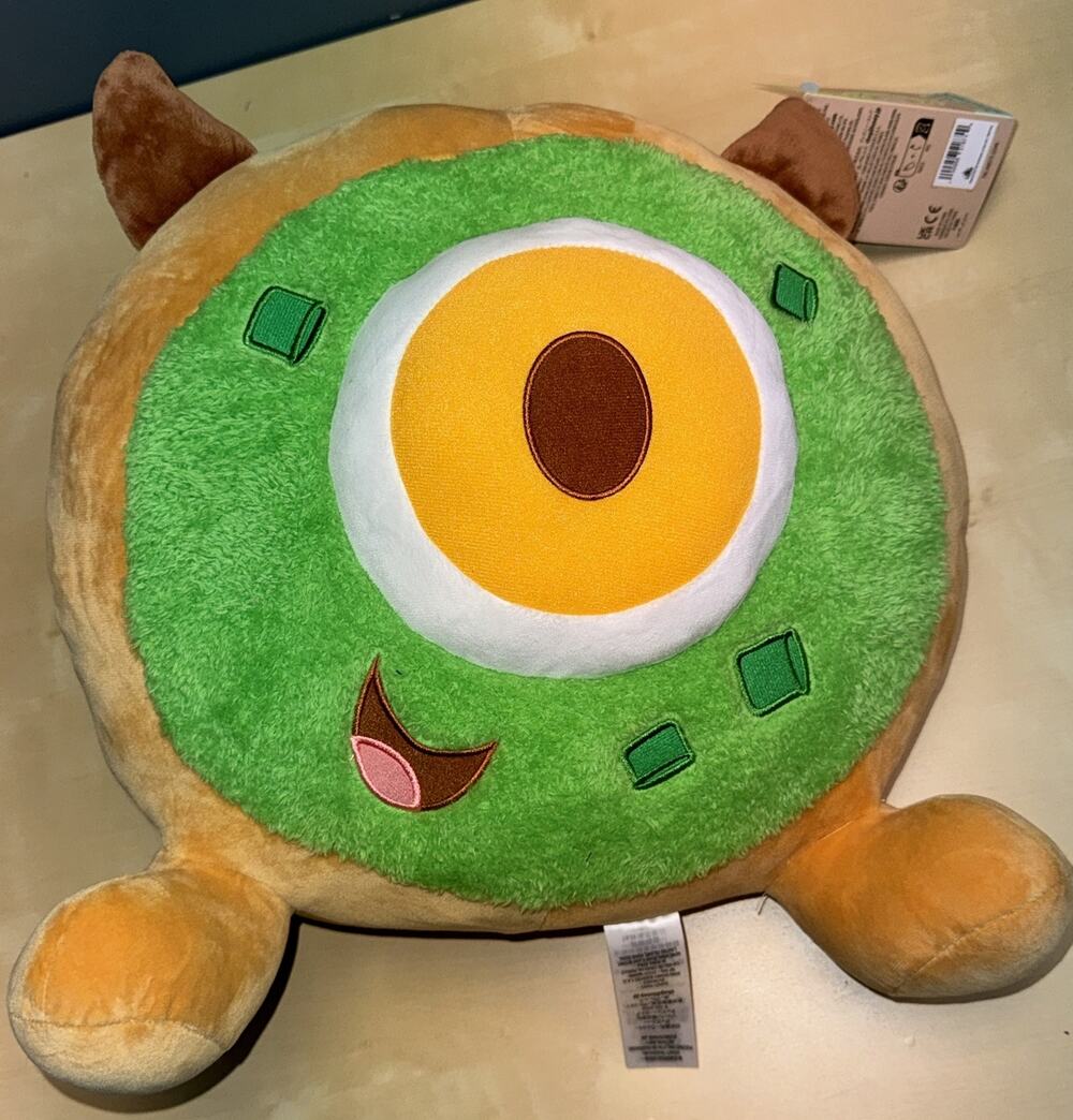 Disney Munchlings Garden Goodness Monster's Inc. Mike Wazowski Halloween plush